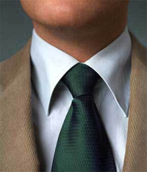cravates vertes